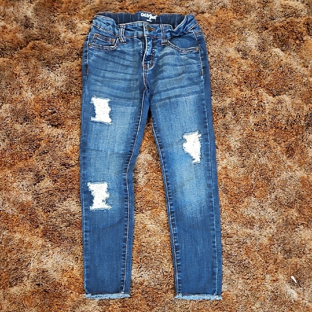 Cat & Jack Girls Distressed Jeans